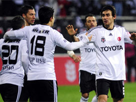 Beşiktaş idare etti: 2-1